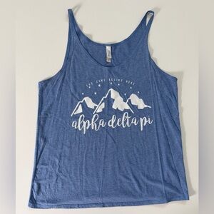 Alpha Delta Pi Relay for Life tank top
